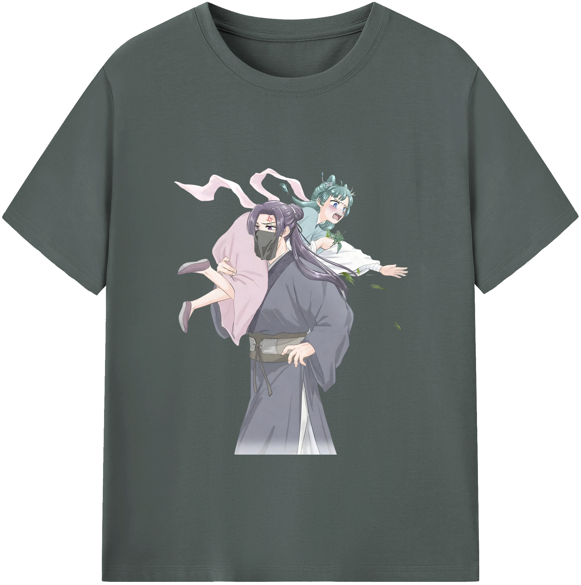 （画像用） 薬屋のひとりごと The Apothecary Diaries 綿100％ メンズ半袖Tシャツ｜肌触りやわらか＆通気性